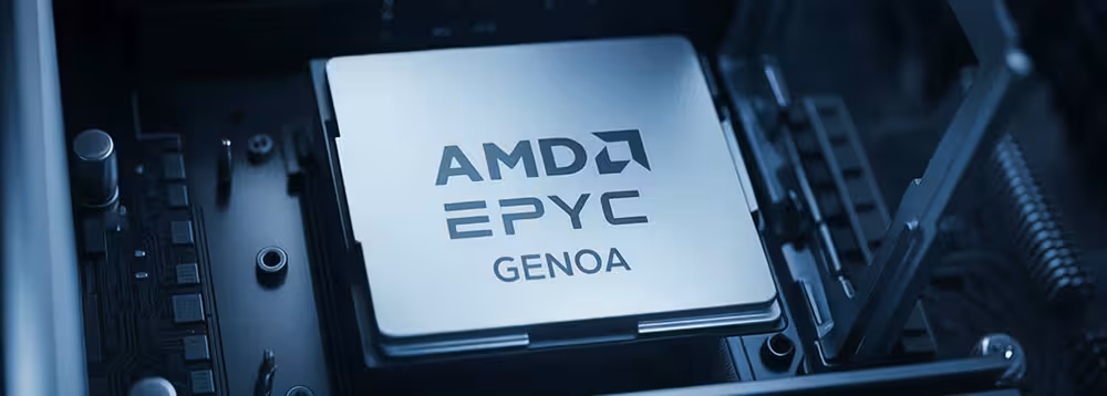 Ditenagai dengan 4th Generation AMD EPYC
